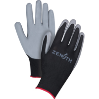 Gants enduits confortables de premi&egrave;re qualit&eacute;, 10/T-Grand, R&ecirc;vetement Nitrile, Calibre 13, Enveloppe en Polyester Maritime Industrial Rubber