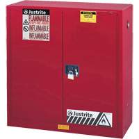 Sure-Grip&reg; EX Combustibles Safety Cabinet for Paint and Ink, 40 gal., 3 Shelves Maritime Industrial Rubber