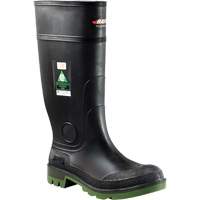 Enduro All Season Industrial Boots, Rubber, Steel Toe, Size 8, Puncture Resistant Sole Maritime Industrial Rubber