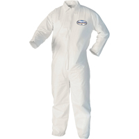 Kleenguard A40 Coveralls, 2X-Large, White, Microporous Maritime Industrial Rubber