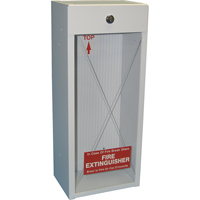 Armoires pour extincteurs mont&eacute;es sur surface, 8,5" la x 20,5" h x 6" p Maritime Industrial Rubber