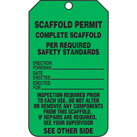 Inspection Tags, Cardstock, 3-1/8" W x 5-7/8" H, English Maritime Industrial Rubber