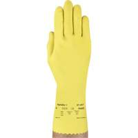 Gants Versatouch 297, Taille T-Grand/10, 12" lo, Latex de caoutchouc, Doublure en Ouat&eacute;e, 20 mils Maritime Industrial Rubber