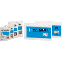 Pansements pour brûlures Water Jel, 6" x 2", Classe 2 Maritime Industrial Rubber