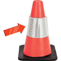 Reflective Collar for Traffic Cones Maritime Industrial Rubber