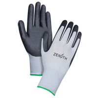 Gants l&eacute;gers enduits et respirants, 8/Moyen, R&ecirc;vetement Mousse de nitrile, Calibre 13, Enveloppe en Polyester Maritime Industrial Rubber