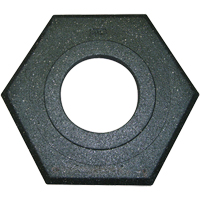 Channelizer Base, 15 lbs. Maritime Industrial Rubber