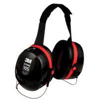 Peltor Optime 105 Series Earmuffs, Neckband, 29 NRR dB Maritime Industrial Rubber