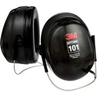 Peltor Optime 101 Series Earmuffs, Neckband, 26 NRR dB Maritime Industrial Rubber