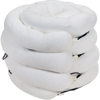 Premium Sorbent Boom, Oil Only, 10' L x 5" W, 35 Gal. Absorbancy, 4 /Pack Maritime Industrial Rubber