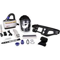 Versaflo Powered Air Purifying Respirator TR-600 Heavy Industrial Kit, Hard Hat & Faceshield, Lithium-Ion Battery Maritime Industrial Rubber