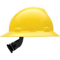 Casques de s&eacute;curit&eacute; &agrave; bordure compl&egrave;te V-Gard, R&eacute;pond aux normes CSA type 1, Suspension Rochet, Non ventil&eacute; Maritime Industrial Rubber