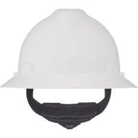 Casques de s&eacute;curit&eacute; &agrave; bordure compl&egrave;te V-Gard, R&eacute;pond aux normes CSA type 1, Suspension Rochet, Non ventil&eacute; Maritime Industrial Rubber
