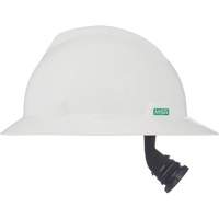 Casques de s&eacute;curit&eacute; &agrave; bordure compl&egrave;te V-Gard, R&eacute;pond aux normes CSA type 1, Suspension Rochet, Non ventil&eacute; Maritime Industrial Rubber