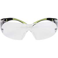 Securefit 400 Series Safety Glasses, Clear Lens, Anti-Fog/Anti-Scratch, ANSI Z87+/Meets/Exceeds CSA Z94.3 Maritime Industrial Rubber
