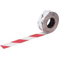 Premium Anti-Skid Tape, 2" x 60', Red & White Maritime Industrial Rubber