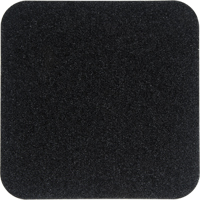 Premium Anti-Skid Tape, 5.5" x 5-1/2", Black Maritime Industrial Rubber