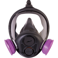 North&reg; RU6500 Series Full Facepiece Respirator, Silicone, Small Maritime Industrial Rubber