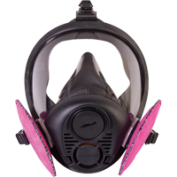 North&reg; RU6500 Series Full Facepiece Respirator, Silicone, Small Maritime Industrial Rubber