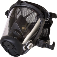 North&reg; RU6500 Series Full Facepiece Respirator, Silicone, Small Maritime Industrial Rubber