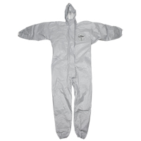 Tychem&reg; 6000 Coveralls, 2X-Large, Grey Maritime Industrial Rubber