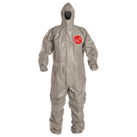 Tychem&reg; 6000 Coveralls, X-Large, Grey Maritime Industrial Rubber