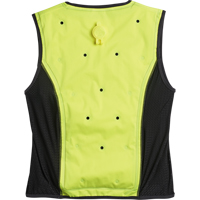 Chill-Its&reg; 6685 Dry Evaporative Cooling Vests, Medium, High Visibility Lime-Yellow Maritime Industrial Rubber