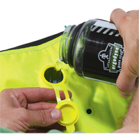 Chill-Its&reg; 6685 Dry Evaporative Cooling Vests, Medium, High Visibility Lime-Yellow Maritime Industrial Rubber