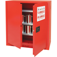 Paint/Ink Cabinet, 45 gal., 3 Shelves Maritime Industrial Rubber