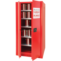 Paint/Ink Cabinet, 96 gal., 5 Shelves Maritime Industrial Rubber