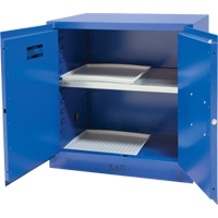 Corrosive Liquids Cabinet, 22 gal., 35" x 35" x 22" Maritime Industrial Rubber
