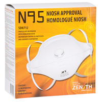 Particulate Respirator, N95, NIOSH Certified, Medium/Large Maritime Industrial Rubber