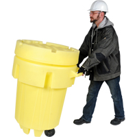 Baril sur roues Ultra-Overpacks, 95 gal., Mobile Maritime Industrial Rubber