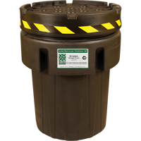 Baril de r&eacute;cup&eacute;ration Ultra-Recycled Overpack, 95 gal., Stationnaire Maritime Industrial Rubber