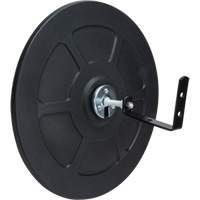 Miroir convexe avec support, Int&eacute;rieur/Ext&eacute;rieur, Diam&egrave;tre 12" Maritime Industrial Rubber