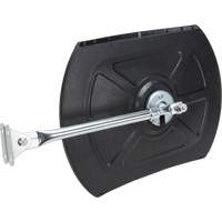 Miroir convexe rectangulaire/rond avec bras t&eacute;lescopique, 12" h x 18" la, Int&eacute;rieur/Ext&eacute;rieur Maritime Industrial Rubber