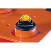 Lights for Portable Safety Zone Barrier Maritime Industrial Rubber