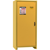 30-Minute EN Safety Storage Cabinet, 30 gal., 1 Door, 34.02" W x 76.65" H x 24.21" D Maritime Industrial Rubber
