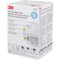 8210 Particulate Respirators, N95, NIOSH Certified Maritime Industrial Rubber