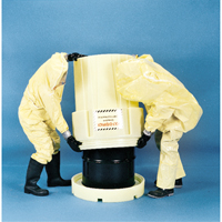 Barils de r&eacute;cup&eacute;ration Poly-Overpack 65, 65 gal. US, Stationnaire Maritime Industrial Rubber