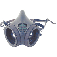 8000 Series Half-Mask Respirator, Elastomer/Thermoplastic, Small Maritime Industrial Rubber