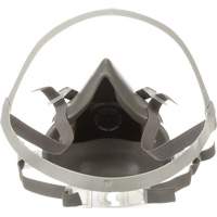 Respirateur r&eacute;utilisable &agrave; demi-masque s&eacute;rie 6000, Thermoplastique, Grand Maritime Industrial Rubber