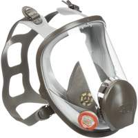 6000 Series Full Facepiece Reusable Respirator, Elastomer/Silicone/Thermoplastic, Small Maritime Industrial Rubber