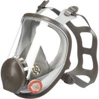 6000 Series Full Facepiece Reusable Respirator, Elastomer/Silicone/Thermoplastic, Small Maritime Industrial Rubber