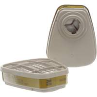 6000 Series Respirator Cartridges, Gas/Vapour Cartridge, Multi-Gas/Vapour Maritime Industrial Rubber