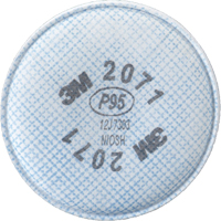 Pr&eacute;filtres pour respirateurs s&eacute;rie 2000, Filtre contre les particules, Filtre P95 Maritime Industrial Rubber