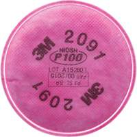 Pr&eacute;filtres pour respirateurs s&eacute;rie 2000, Filtre contre les particules, Filtre P100 Maritime Industrial Rubber