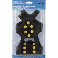 Anti-Slip Ice Cleats, Steel, Stud Traction, Medium Maritime Industrial Rubber