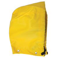 Journeyman&reg; Hood, One Size, Yellow, Polyester/PVC Maritime Industrial Rubber