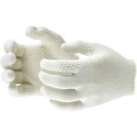 String Knit Glove, Cotton, Single Sided, 7 Gauge, Small Maritime Industrial Rubber